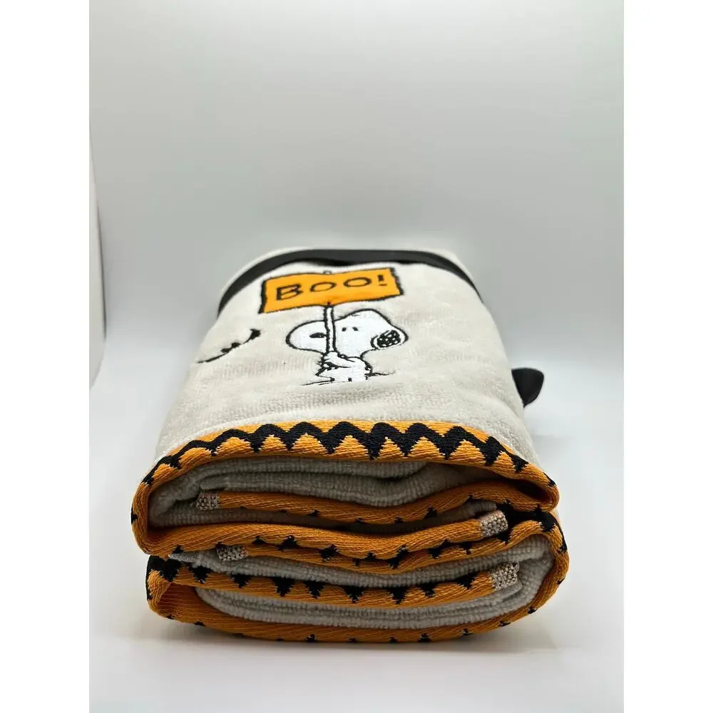 Snoopy Halloween BOO Hand Towel Set of 2